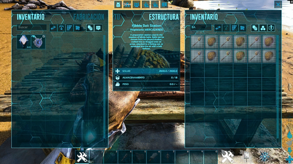 kibble bait station mod ark survival evolved